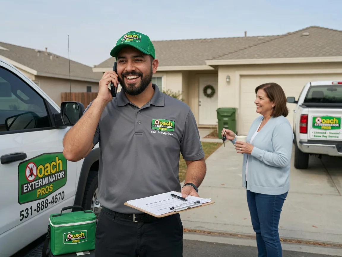 Pest Control Roach Exterminator Mount Victory, OH FAQs